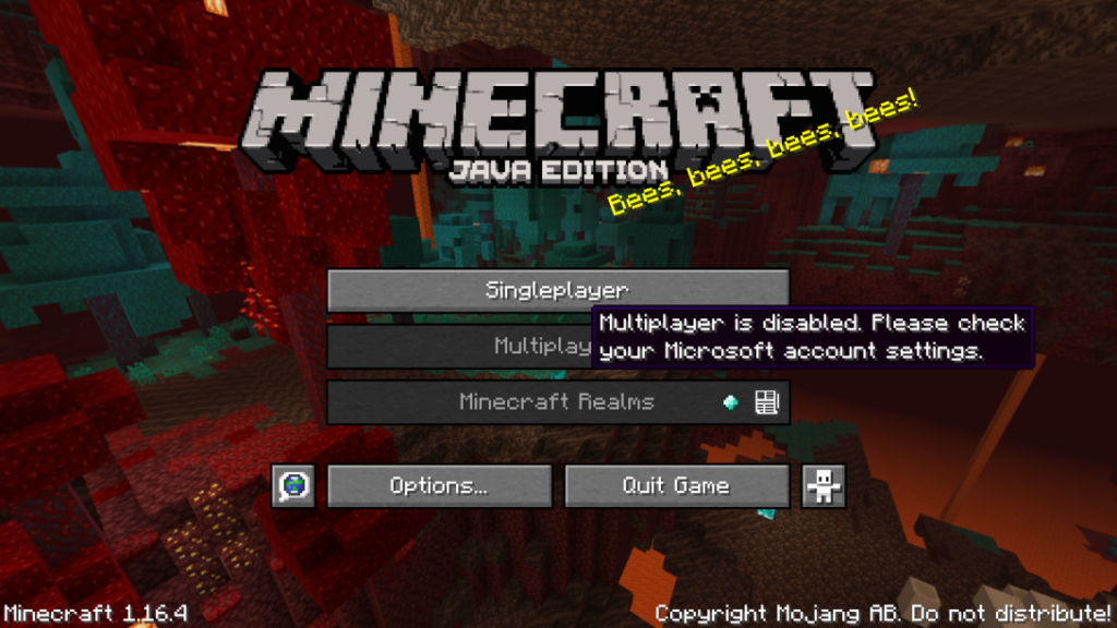 How can I activate Multiplayer on my kids account in Minecraft on